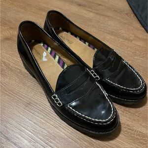 Classic Black Loafers for Women